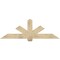 Ekena Millwork Kennewick Rough Sawn Timber Gable Bracket, Douglas Fir, 72"W x 24"H x 2"D x 6"F, 8/12 Pitch GBW072X24X0206KEN00RDF - alternate 1